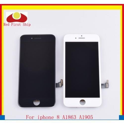 10Pcs/lot For iphone 8 LCD Screen Pantalla monitor For iphone 8 Display Touch Screen Digitizer LCD Complete OEM Original