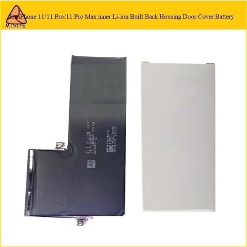10Pcs inner Li-ion Bulit Battery Parts For iPhone 11 Pro Built Back Housing Door Batteries for iPhone 11 Pro Max Bateria