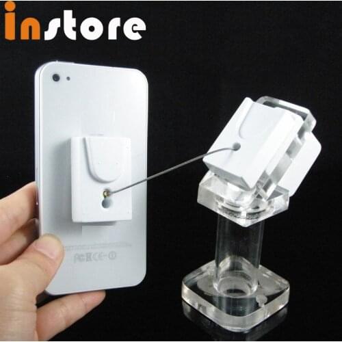 10 Pieces Retractable Acrylic Display Magnetic Stand For Mobile Phone Anti Theft