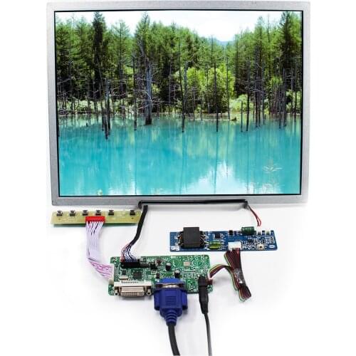 15.0"G150XGE-L04-1000 1024X768 1000nit LCD Screen with DVI VGA LCD LVDS Controller Board