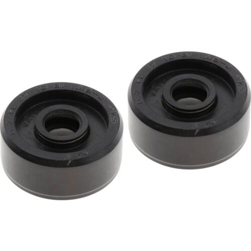 2 X Black Rubber Water Pump Seal Replacement for DT125 DT125LC Motorcycle