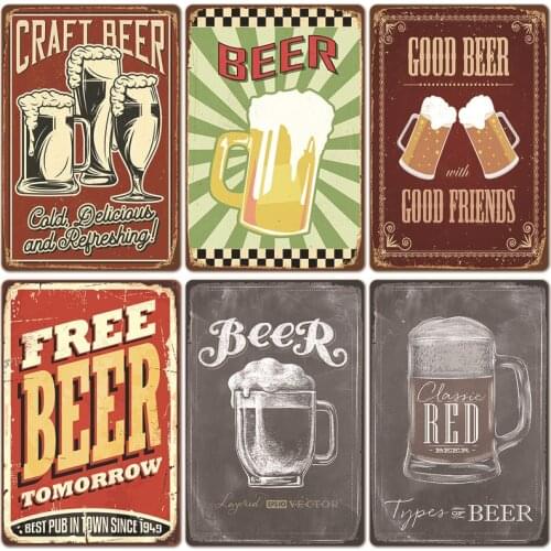 Diamond Painting Craft Beer Vintage Posters Cross Stitch Kit Full Drill Diamond Embroidery Mosaic Art Rhinestone Picture Kit