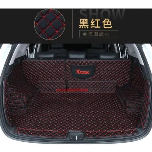 Car accessories Car interior fully enclosed trunk luggage trunk mat For Hyundai Tucson 2015 2016 2017 2018 2019 Car styling