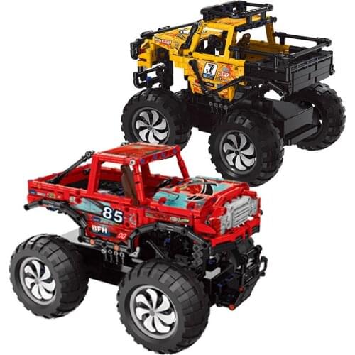 Cars Ornaments Technoical Programmable Sports Cars plastic Building Blocks Educational Childs Gifts High-Tech Model Toys