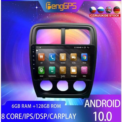 6G + 128GB Android 10.0 Car Radio For Dodge Caliber 2010 2011 Multimedia Video Player Navigation GPS Auto 2 Din 2 Din No Dvd