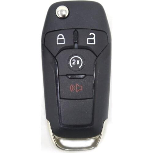 Free Shipping Lockartist 4Buttons 902Mhz Flip Remote for Ford Raptor with HITAG-PRO Chips