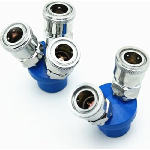 Free shipping Pneumatic fitting 1/4" C type Quick connector High pressure coupling SMV/SMY Air pump air compressor joint