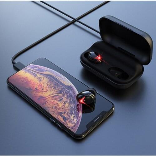 Bluetooth earphone Portable audio micro charging box earphone touch control mini audio earbud Bluetooth 5 earphone touch control