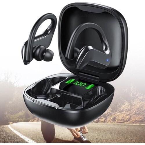 Bluetooth Earphone Led Display 9D HiFi Wireless Headphone TWS With Mic Stereo Earbuds Sport Waterproof Noise Cancelling Headsets