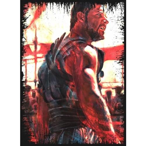 Wood Table Gladiator Russell Crowe