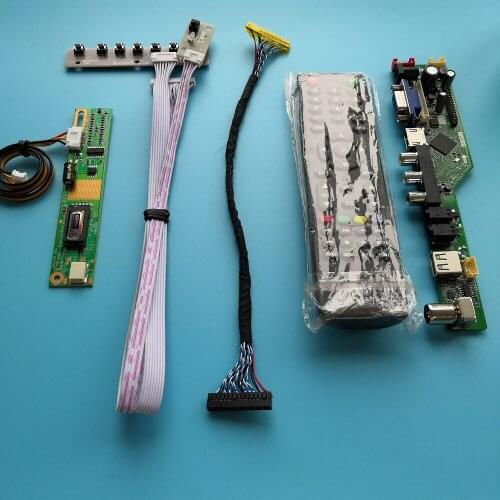 For QD15TL02 Rev.01 Mother Board Resolution Controller Board Module TV 1 lamps 15.4" 30pin AV VGA Digital Signal 1280X800