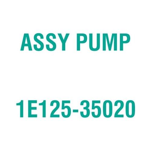 For Kubota 1E125-35020 ASSY PUMP