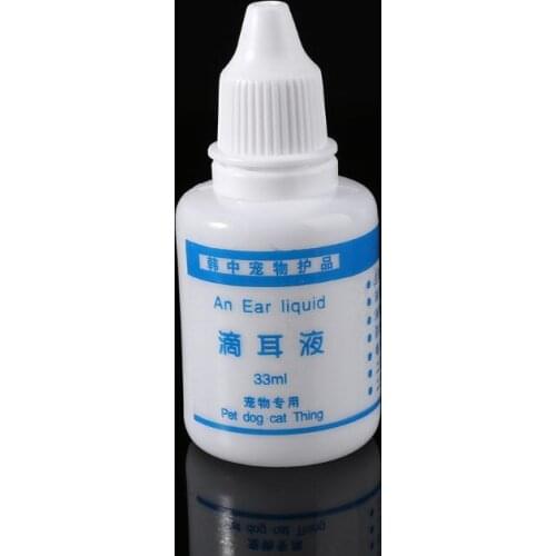 T84F Pet Cat Ear Drops Dog Ear Inflammation Anti-dog Ear Mite Medicine Wash Ear Water