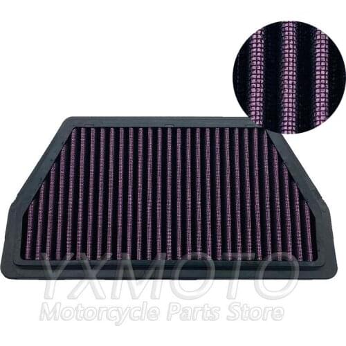 Motorcycle Air Filter Cleaner For Honda CBR600RR 2007 2008 2009 2010 2011 2012 2013 F5 High quality filter can be cleaned