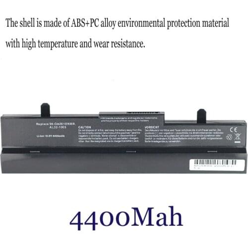 1PC New Laptop Battery Internal For Asus Eee PC 1005HA 1001HA 1001PXD 1005PX ML31-1005