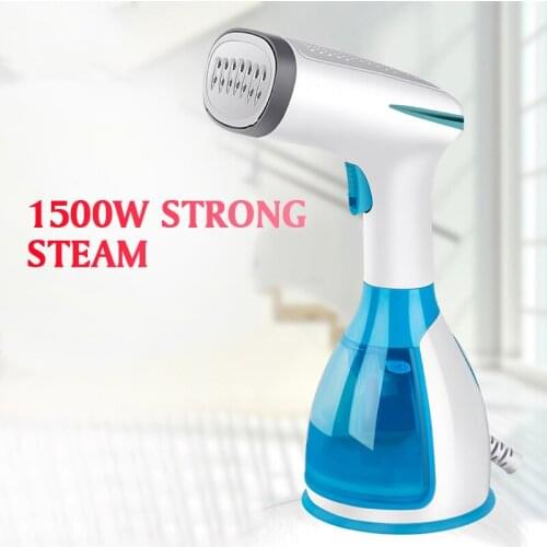 1500W Handheld Steamer Powerful Garment Steamer 15 Seconds Fast-Heat Portable Steam Iron for Home Travelling Clothes Ironing