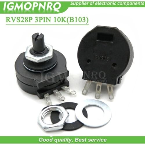5PCS RVS28P-B103 2W 10K welding machine parts RVS28 B103 3PIN Original new Electric welding machine potentiometer