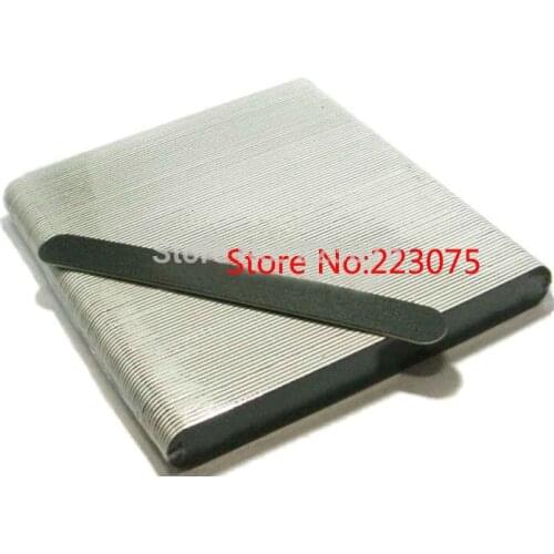 100pcs Nail Files Sanding 100/180 Black Round for Nail Art Tips BufferSandpaper Manicure UV Gel Polisher Manicure Pedicure Nail