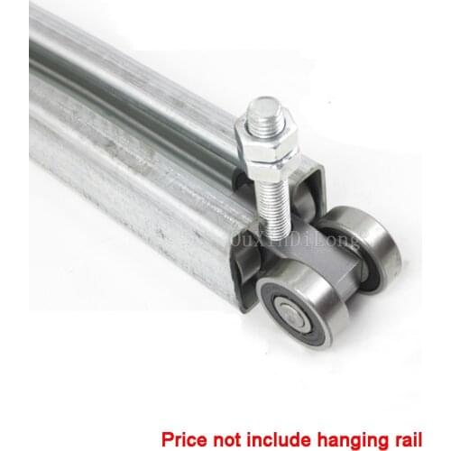 4PCS Heavy-Duty Sliding Door Hanging Wheel Industrial Warehouse Plant Orbital Track Bearing 300-400KG Hanging Pulley GF107