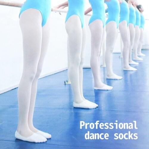 2021 Medias de Ballet rosa para niñas, medias de microfibra suaves, Leggings de baile profesionales blancos, recién llegados