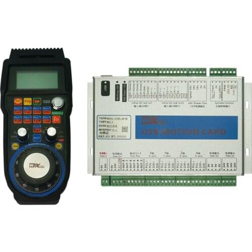 4 Axis MACH3 USB motion control card CNC Standard Board MK4 Handwheel