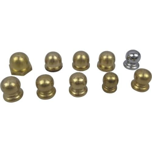 5pcs/lot copper light fitting nut accessories connecting parts M3 M4 M5 M6 M10