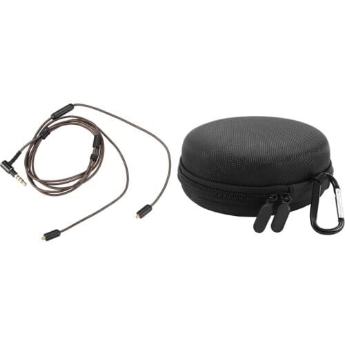 Speaker Case Cover for B & O BeoPlay A1 Bluetooth Bag with Replacement Audio Cable for Sony XBA-N3AP N1AP Headphones