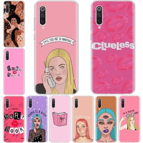 Mean Girls Burn Book Phone Case For Xiaomi Redmi Mi Note 9S 8T 9 8 7 6 5A 5 S2 K30 K20 9A 8A 7A 6A 8 7 6 Pro Coque Cover