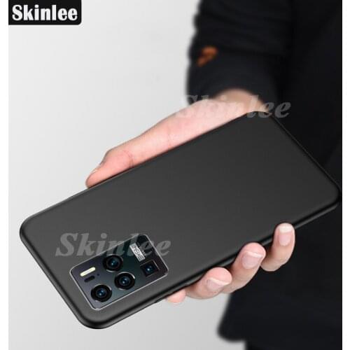Skinlee For ZTE Axon 30 Ultra Case Full Protection Soft Silicone Matte Cover For ZTE Axon30 Ultra Shockproof Phone Case