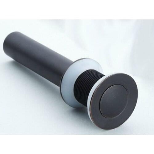 Bathroom Black Oil Brass Pop Up Drain Faucet Vessel Sink Drain Without Dsd017