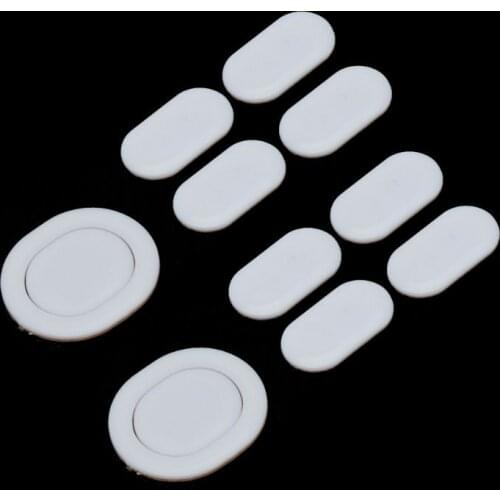 2 Sets/pack Tiger Gaming Mouse Feet Mouse Skate for logitech G102 G PRO Wired