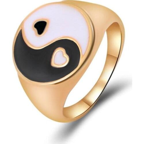 Yinyang Index Creative Gossip Ring Personalized Internet Celebrity Jewelry Essential Accessories Cute Lucky Bracelet