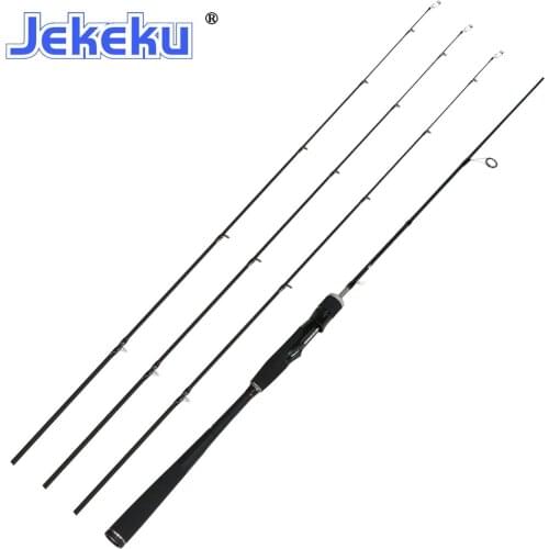 JEKEKU NEW Spinning Fishing Rod Carbon Fishing Pole 2.1m 2.4m 2.7m 3 Tips ML M MH 7' Fast Action Lure Rod Lure Sea Bass Rod