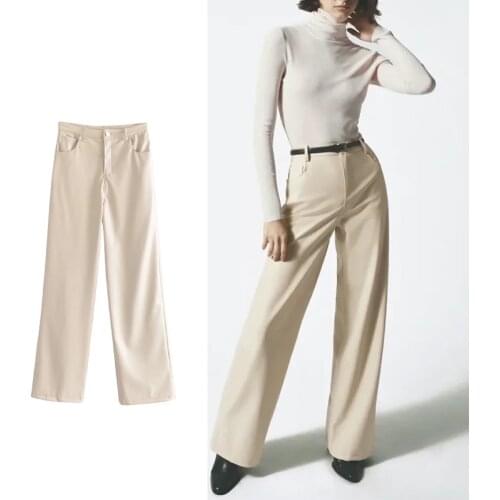 Klkxmyt Women's Wide Trousers