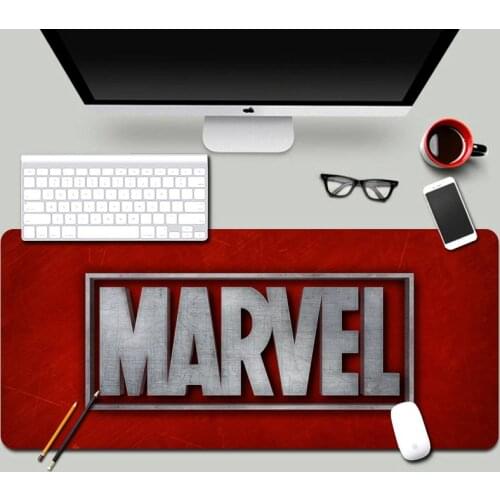 Mousepad Kawaii Gaming Accessories Mouse Mat Logo XL Mouse Pad Gamer Mausepad Marvell Deskmat Podkladka Pod Mysz Tappetino Mouse