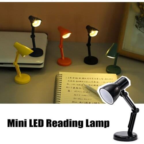 Mini Table Light LED Foldable Night Reading Book Lamp for Home Room Computer Notebook Laptop Desk Night Lights Eye Protection