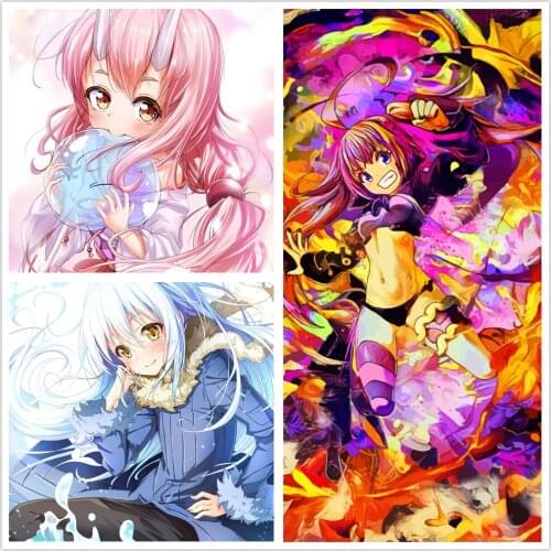 Rimuru Tempest anime shuna poster home decor hd painting Home Decor painting wall painting bedroom poster Study Bedroom Wall