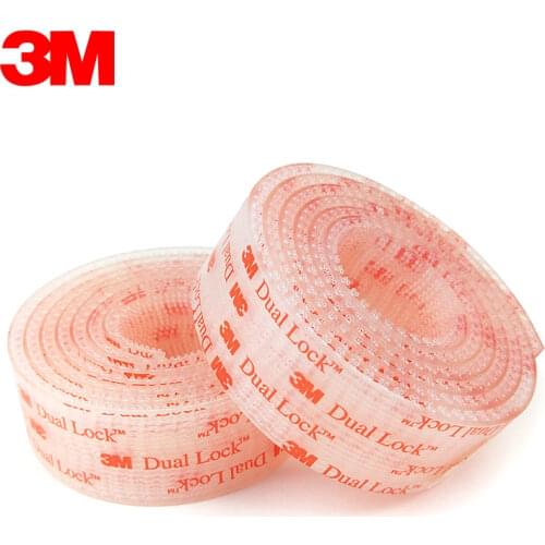 3M SJ3560 Gummed Mushroom Head Transparent Clamp Home Decorative Photo Frame Fixed Velcro