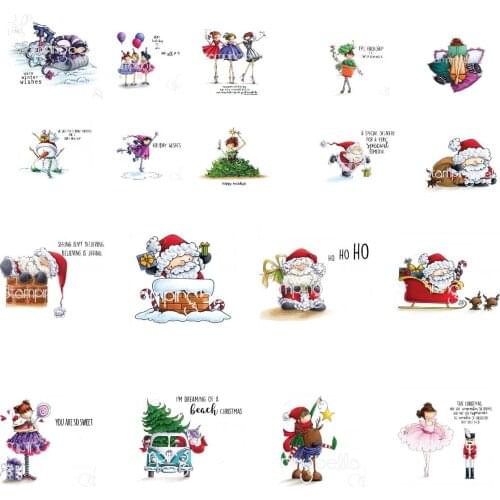 Clear stamp Transparent Clear Silicone Stamp/Seal for DIY scrapbooking/photo album Decorative card making