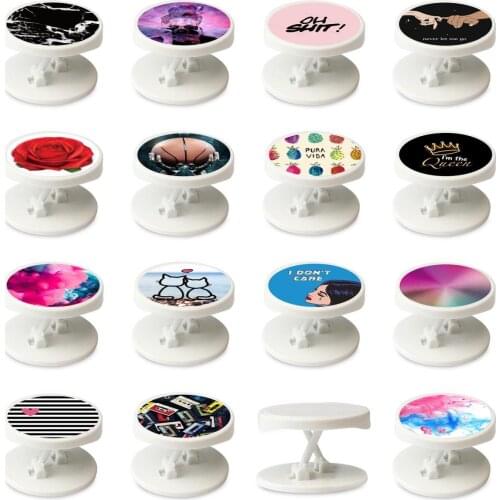 Expanding Stand Grip Mount Phone Fold Mobile Smartphones Pocket Desktop Stand for Iphone 6 7 8 Max for Xiaomi Samsung