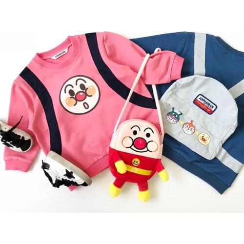 Tonytaobaby Autumn Clothing New Style Baby Backpack School Bag Long Sleeve Versatile Pullover Children Cute Sweatshirt