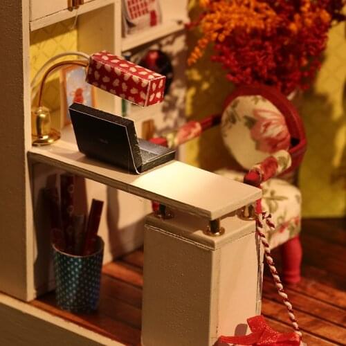 Merry Christmas DIY House Hand-assembled House Model Toys