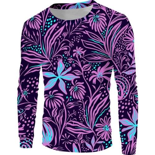 UJWI Mens Casual Pullovers 3D Print Black leaves Sweatshirt Hoodies Homme Hip Hop Streetwear Long Sleeve O Neck Jacket Sweats