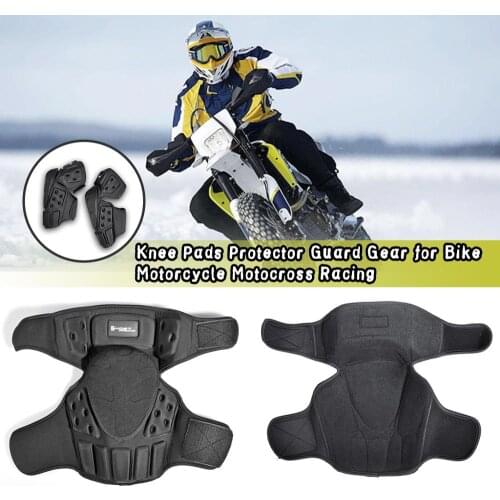 1 Pair Motorcycle Knee Pads Motocross Knee Protector Guard Caps Gear Moto Knee Protector Protective Gear Motorbike Riding Racing