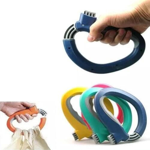 1Pcs Convenient One Trip Grip Shopping Grocery Bag Grips Holder Handle Carrier Tool D Shape For Shopping