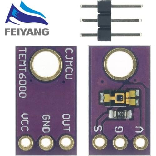10pcs TEMT6000 Light Sensor Professional TEMT6000 Light Sensor Module For Arduino
