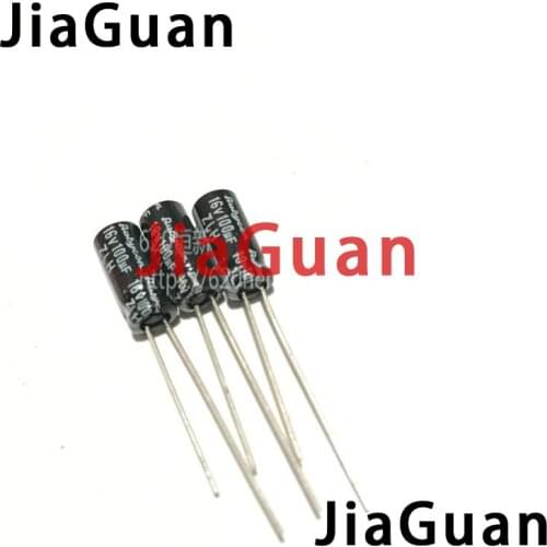 100PCS NEW Japan RUBYCON ZLH 16V100UF 5X11MM High frequency low resistance 100UF 16V 100UF/16V