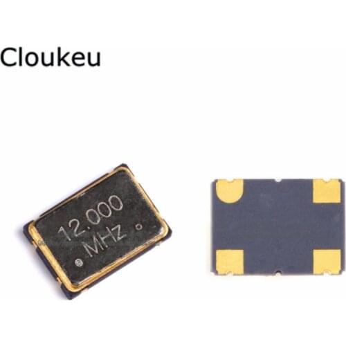 7050 12.000MHz 25PPM 3.3V SMT Active crystal oscillator 5070 Resonator 5*7mm