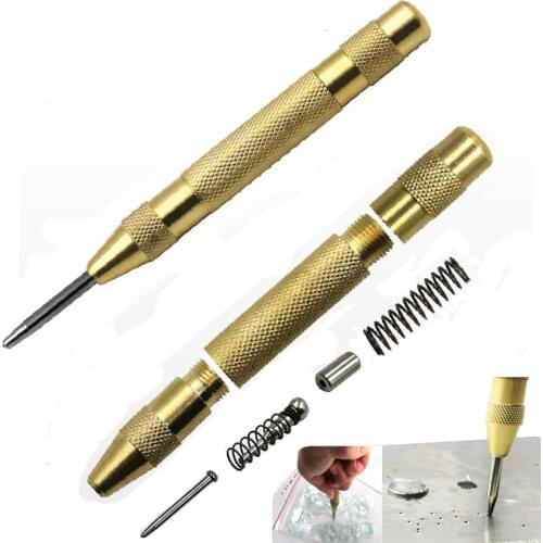 Automatic Center Punch Drill Center Punch Drill Bit Tools Break Device Positioner Semi Automatic Window Breaking Device