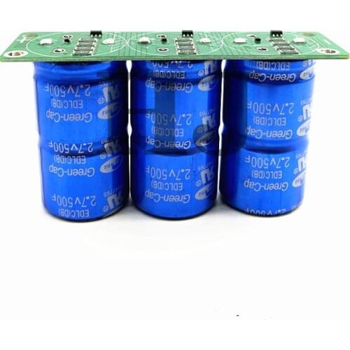 Super Farrah capacitor 8.1V166F automotive rectifier with leveling plate 2.7V500F module